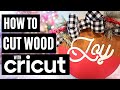 How to Cut Wood and make Signs with Cricut Maker & Cricut Knife Blade