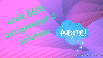 code 8606 assignment 2 solved.