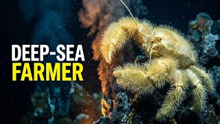 The Crab That Eats Its Own Hair to Survive