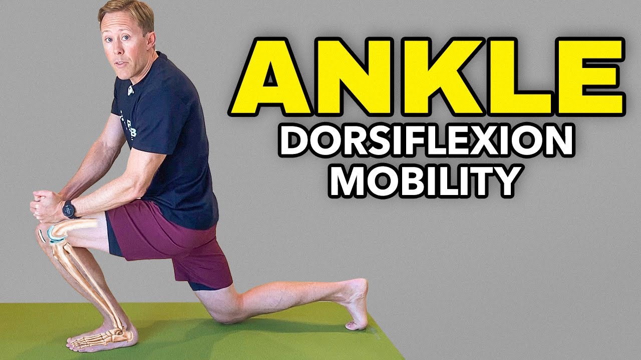 3 Exercises to Improve Ankle Dorsiflexion Mobility 