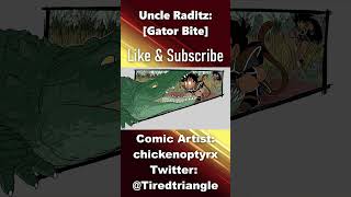 Uncle Raditz Gator Bite Dbz Comic Dub
