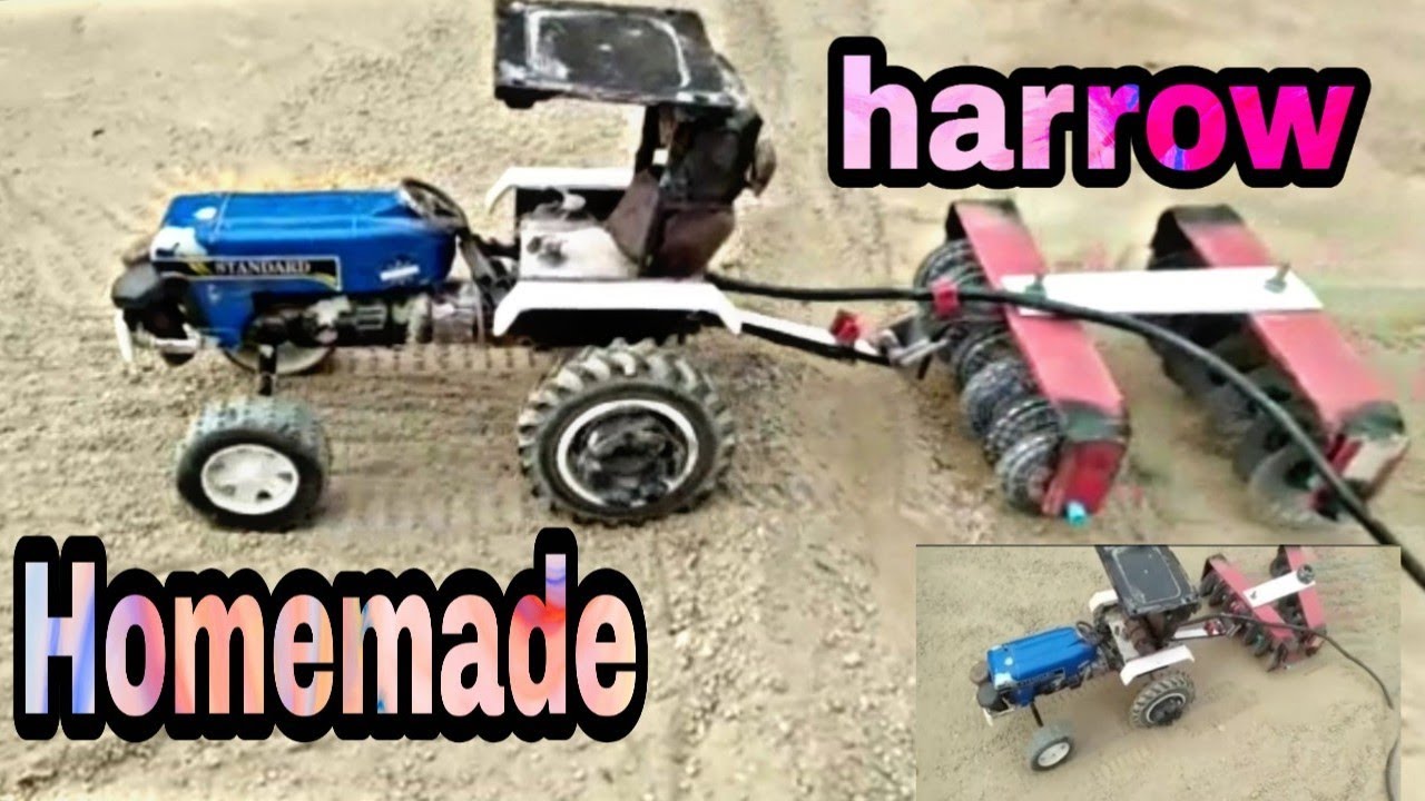 Standard 460 with harrow. testing