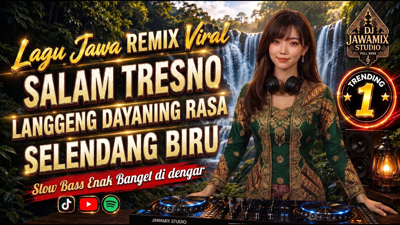 DJ LAGU JAWA FULL BASS TERBARU | SALAM TRESNO - LANGGENG DAYANING RASA - SELENDANG BIRU