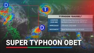 Information Saudel to develop into super typhoon inside PAR | ABS-CBN News News