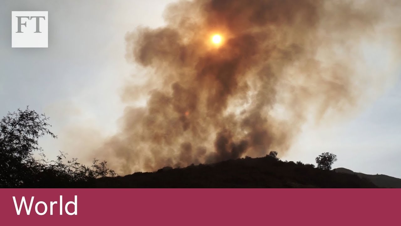 Film backdrop image for Forest fires stoke climate change debate (2018)