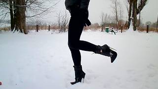 Video For Stefan, Extreme Boots, Original Sound, Walking In The Snow