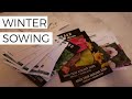 What I'm Winter Sowing in January - Winter Sowing Flower Seeds