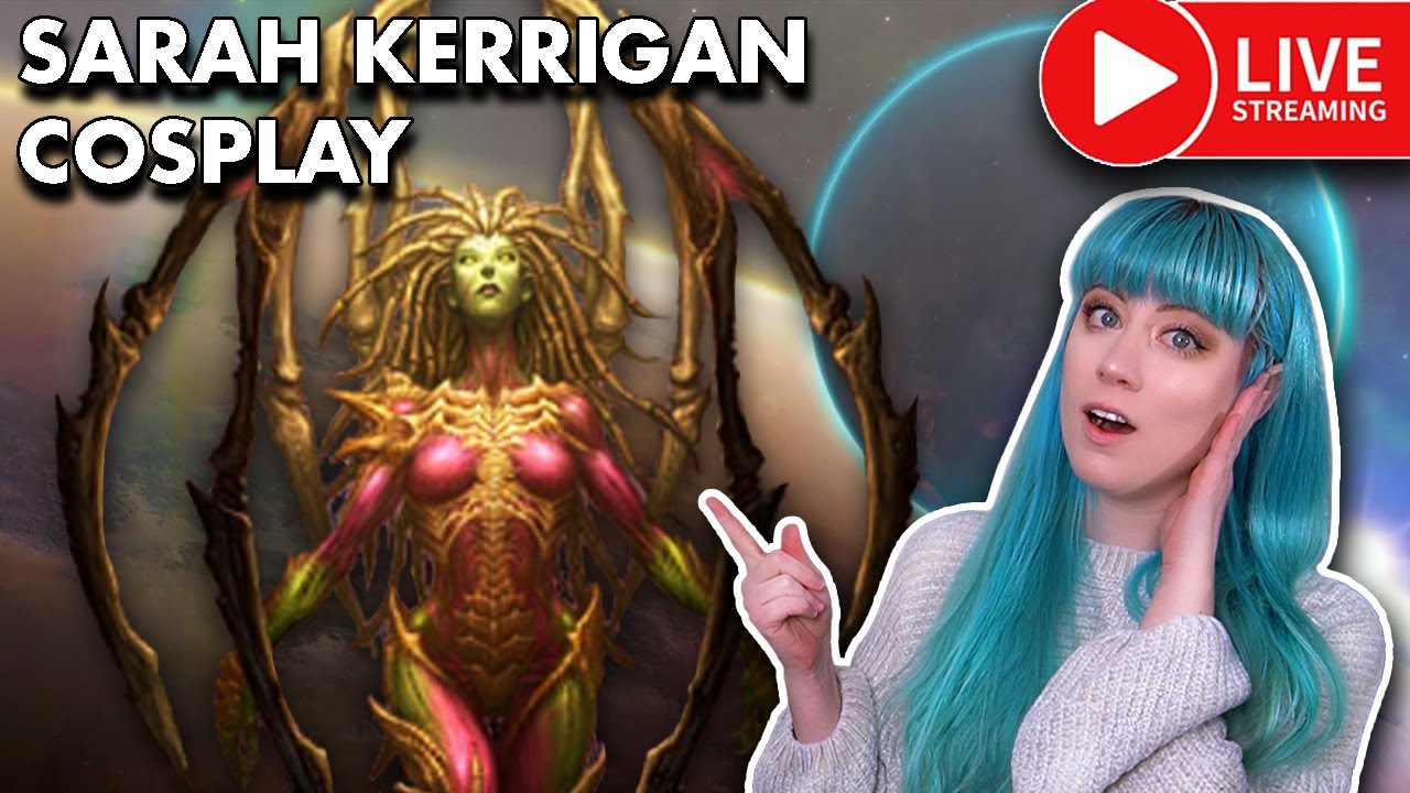 Sculpting a Sarah Kerrigan Cosplay from Starcraft