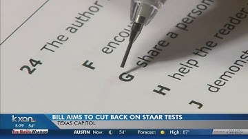 STAAR testing begins, bill to reduce state standardized tests