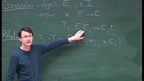 Prof. Raphael Rouquier | Higher representations of Lie algebras