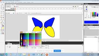 How To Make A Butterfly Animation In Macromedia Flash Professional 8 ?