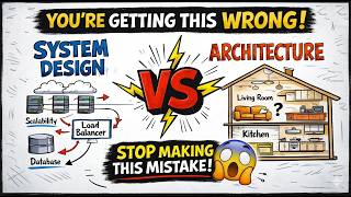 System Design vs Software Architecture (Everyone Gets This Wrong) | System design roadmap