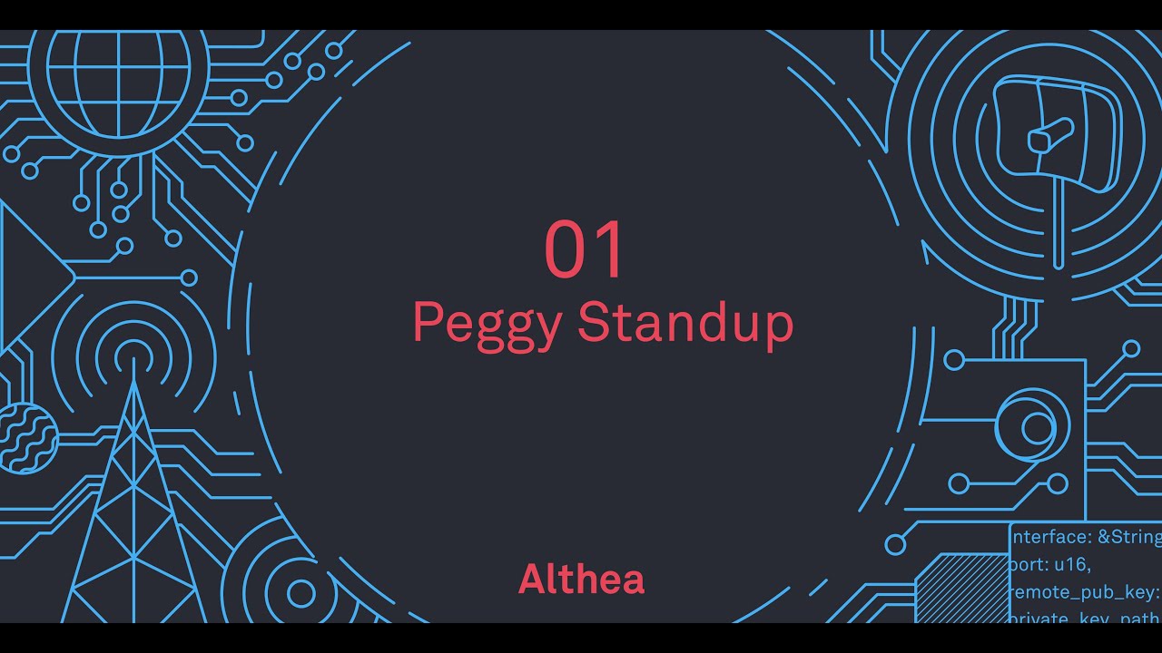 Althea Peggy Standup #1