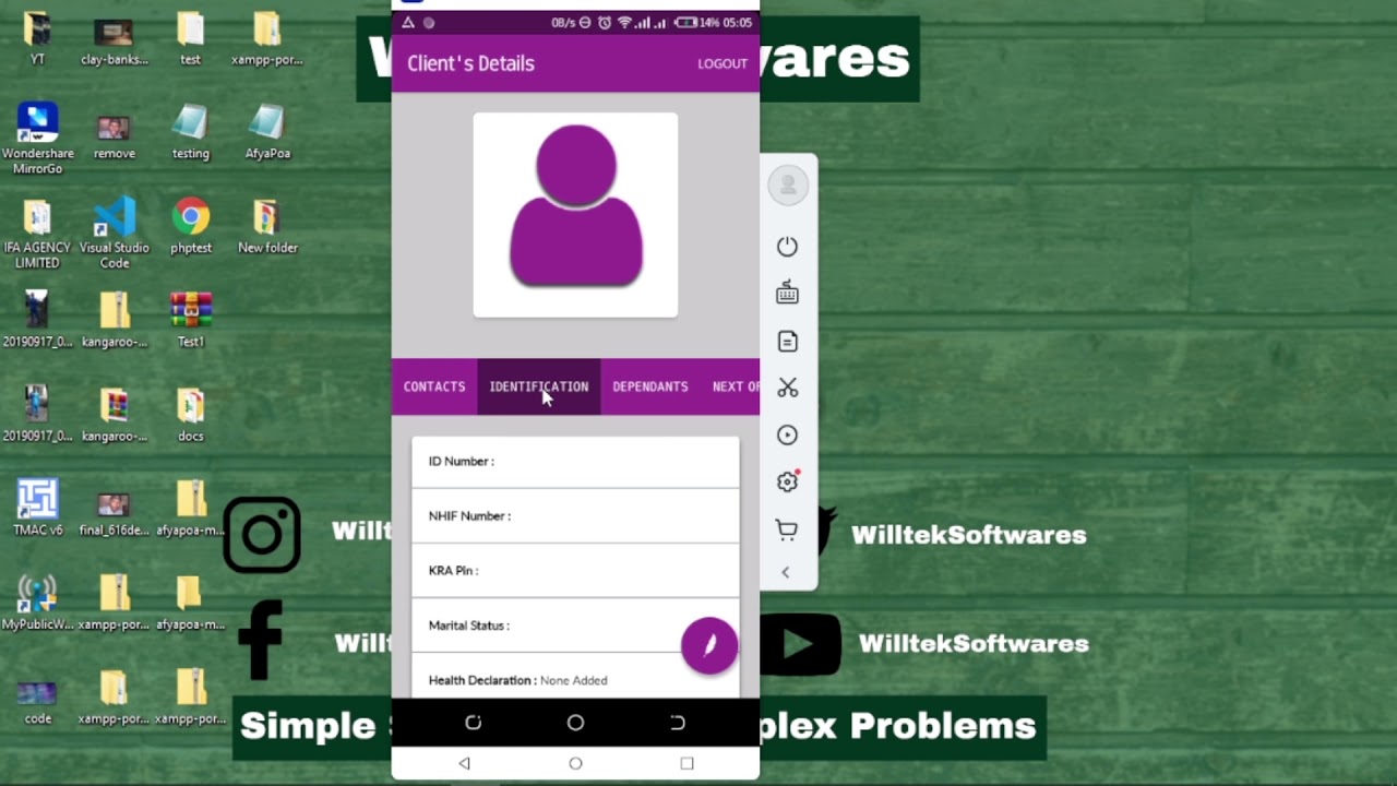 HOW TO USE THE AFYA POA SALES APP