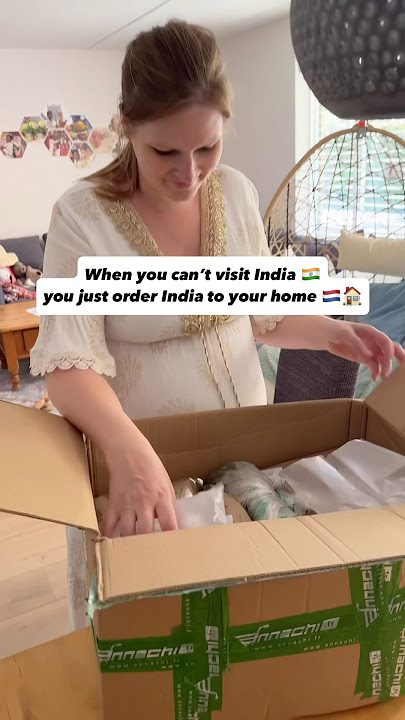 When you can’t visit India 🇮🇳 You just order India to your home 🇳🇱 🏠😁#indiandutchie