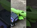 Oddly Satisfying: RC Car Moving Fresh Foliage#shorts #rc