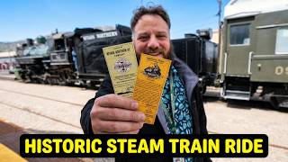 Why I Rode a Steam Train Through a Cold War Fallout Shelter (Loneliest Road in America US-50)