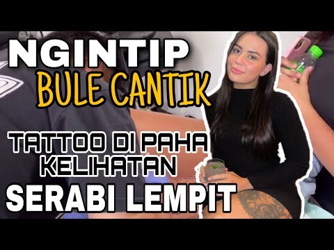 TATTOO DI BAGIAN BAWAH, KELIHATAN SERABI LEMPITNYA !!! PEMERSATU BANGSA !!!