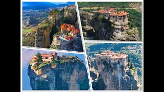 METEORA - The land suspended between Heaven and Earth-Transfiguration Monastery-Pilgrimage July 2021