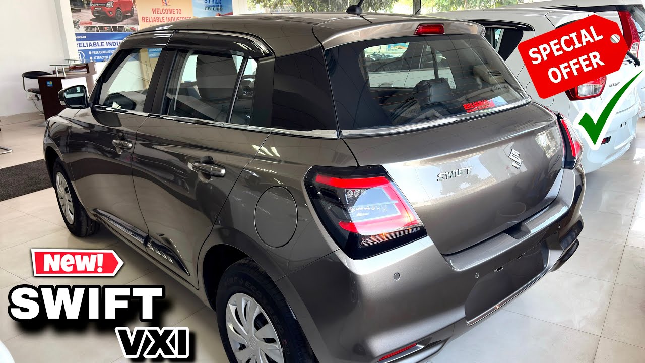 New Maruti Suzuki Swift VXI Facelift Model 2025 Maruti Swift VXI ₹price & Mileage Details Reviews