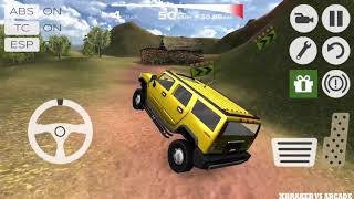 Extreme SUV Driving Simulator: Offroad Yellow Hummer Driving - Android GamePlay 3D Episode 4 screenshot 5