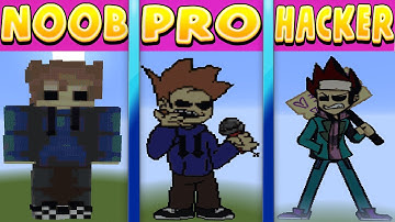 Minecraft Pixel Battle NOOB vs PRO vs HACKER FNF Eddsworld