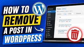 How to Remove a Post in WordPress (Step-by-Step Guide) | HostingTom