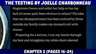Celebrity The Testing by Joelle Charbonneau (Chapter 2 Audiobook) Profile