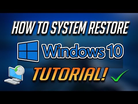 System Restore In Windows 10 COMPLETE Tutorial 2020