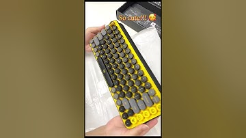Unboxing Logitech Pop Keys Wireless Mechanical Keyboard
