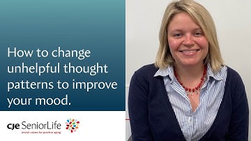 How to change unhelpful thought patterns to improve your mood