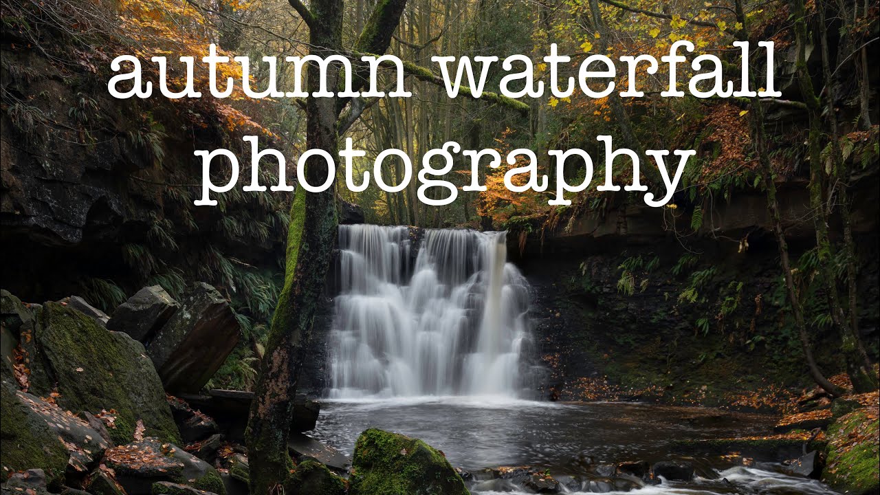 Awesome autumn  photography at Goit Stock  waterfall