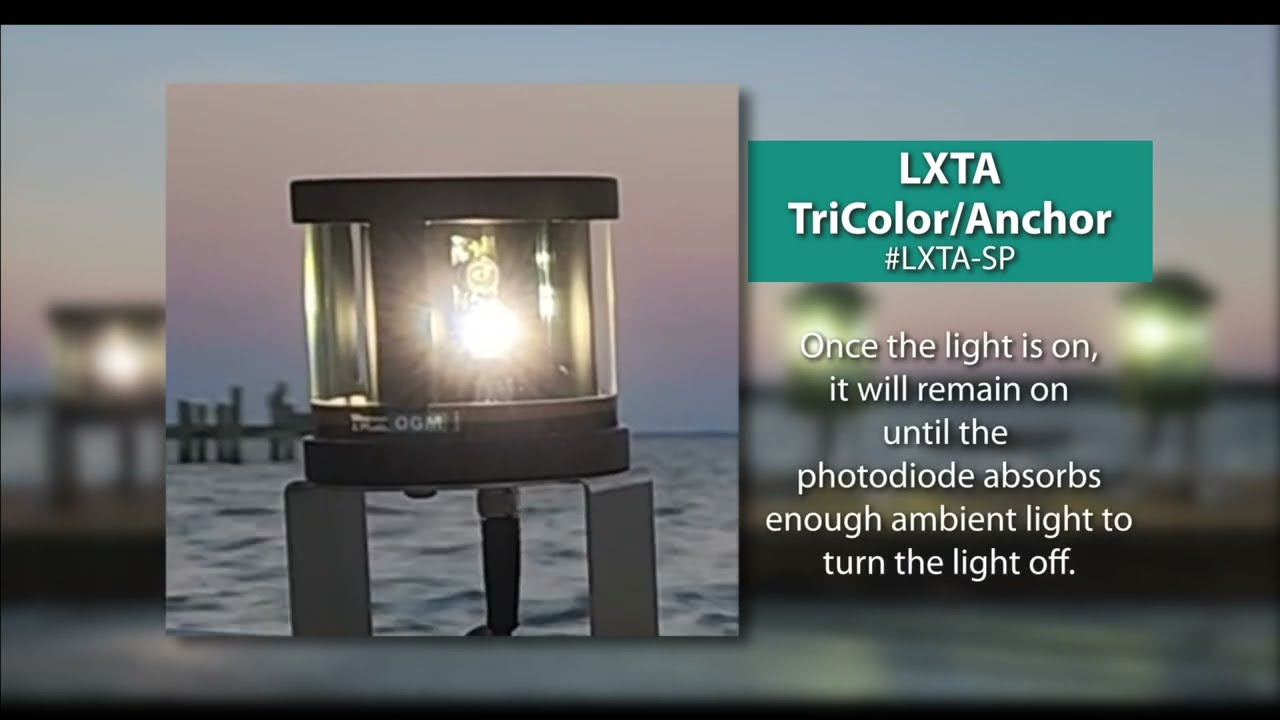 LX TriColor/Anchor LED Nav Light with Photodiode and Strobe