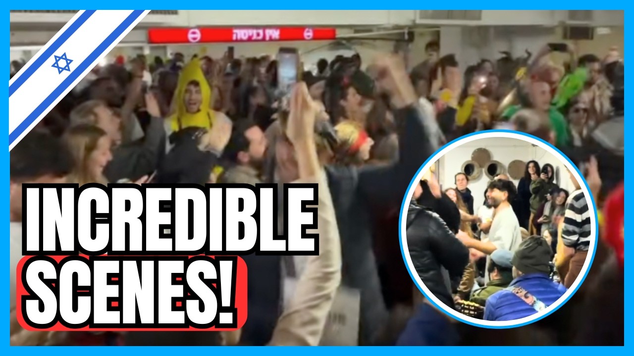EPIC! Israelis Dance In Bomb Shelters Celebrating Purim - The Jewish Spirit Is Indestructible