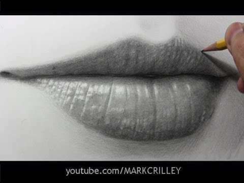 Drawing Time Lapse: Lips/Mouth