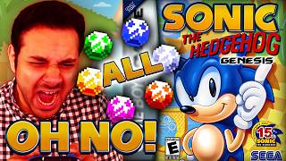 ALL EMERALDS IN SONIC GENESIS (GBA) - DRINKING REQUIRED!