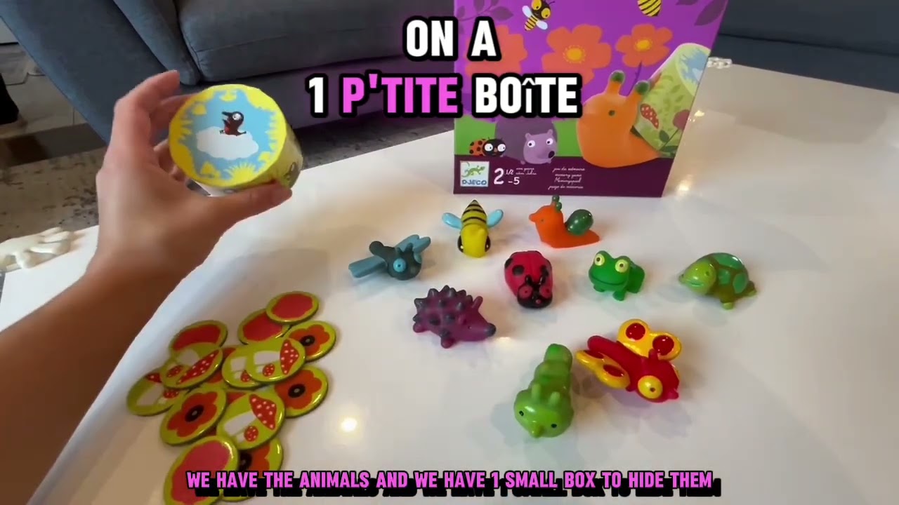 Jeu éducatif - Mémo Les Petits Amis - Djeco - Juguetesland