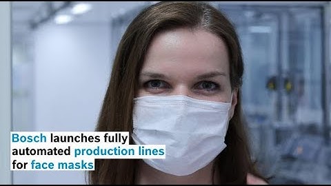 Launching fully automated mask-production line