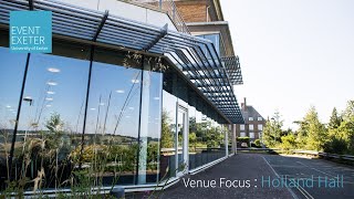 Venue Focus Holland Hall