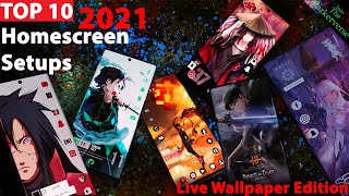 TOP 10 BEST Live Wallpaper & Homescreen Setups of  Early 2022 / 2021 screenshot 5