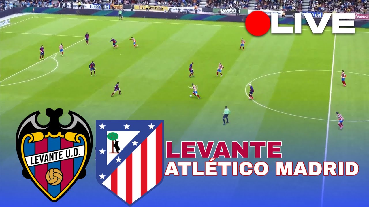 Levante vs Atletico Madrid La Liga 2026 Partido Simulación PES 21 - YouTube