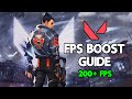 How to Boost your FPS and Lower Input Lag in Valorant Act 3!