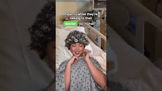 How patients are with DOCTORS vs NURSES | Funny Nursing Memes ๐ How patients are with DOCTORS vs NURSES | Funny Nursing Memes ๐