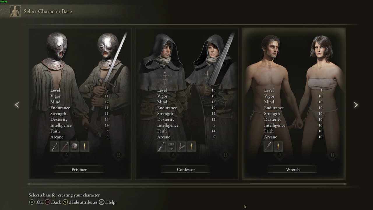 Why Wretch is the Best Starting Class in Elden Ring