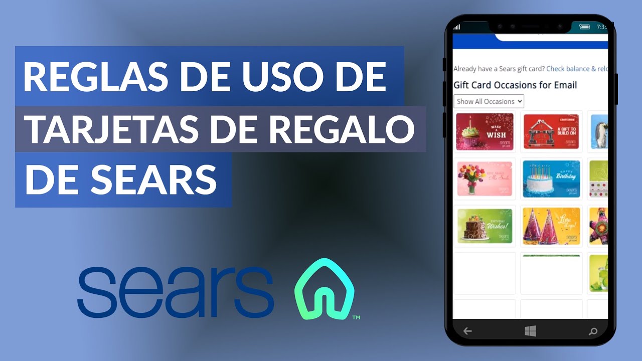 Cuáles Son Las Reglas De Uso De La Tarjetas De Regalo De Sears? - Guía  Completa - Youtube
