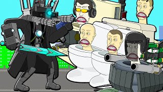 New Titan Cameraman 3.0 Vs Army Skibidi Toilets! Cartoon Animation