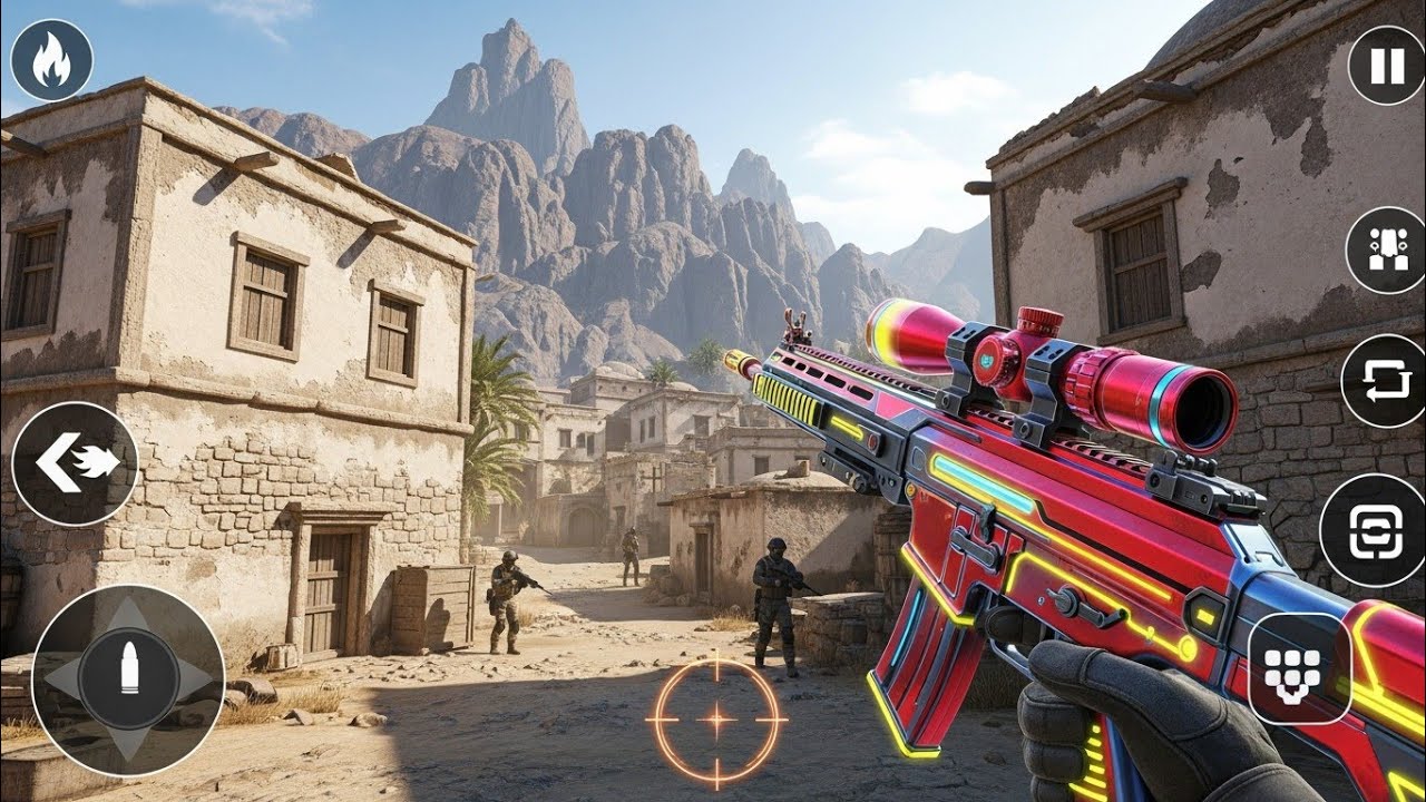 Gun Strike FPS Shooting Game - Banduk Wala Goli Wala Game - Android GamePlay 🎮