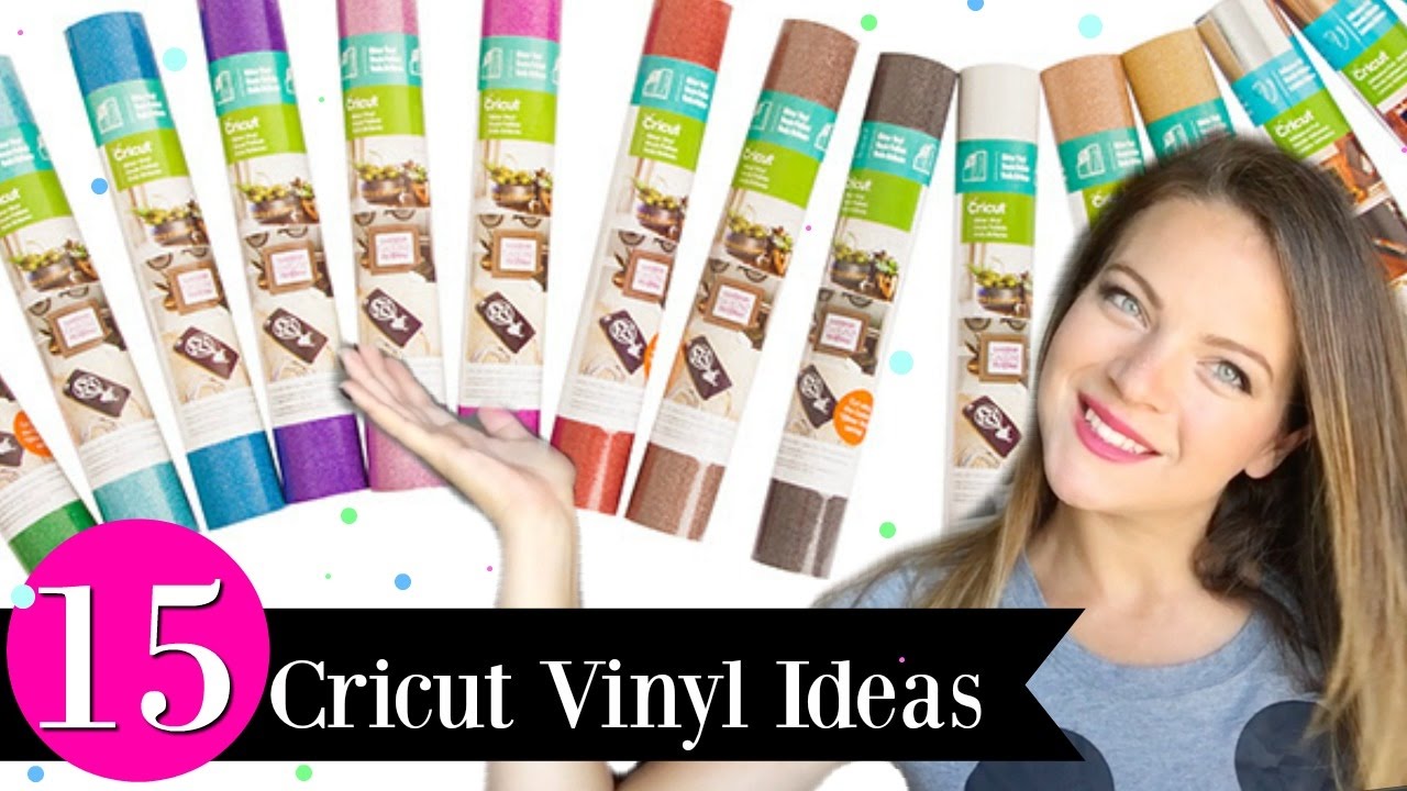 15 Cricut Vinyl deas for the Explore Air YouTube