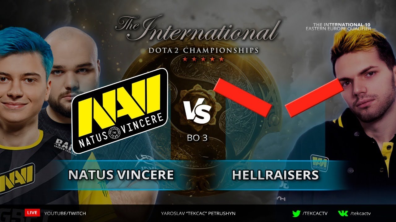 Navi vs HR🔴Natus Vincere vs HellRaisers | The International 10: Eastern Europe Qualifier [RU]