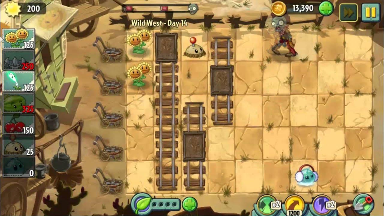 West day 2. Plants vs zombies 2 на пк. Уэст дэй. West day 2. West day.